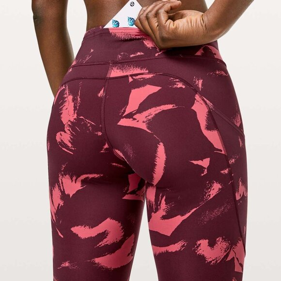 Lululemon Fast & Free Full Length Tight Mid-Rise Non-Reflective 28" size 6 - Picture 5 of 10